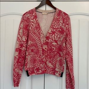 Tory Burch Printed Cardigan